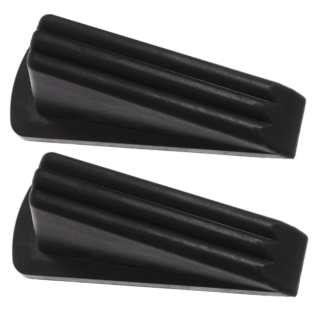 HOOWIFFY 2Ud Tope De Puerta De Negro Anticolisión Para Superficies Duras Y Blandas