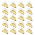 thumbnail image 3 of 50PCS Triangle Cake Boxes Transparent Mousse Packaging Box Golden, 3 of 6