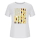 thumbnail image 4 of Camiseta de manga corta suelta con cuello redondo y estampado informal a la moda para mujer Fridja  hjk4578, 4 of 4