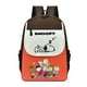 thumbnail image 3 of Mochila De Dibujos Animados Snoopy Bolsa Escolar Para Mujeres Hombres Ordenador Viaje, 3 of 4