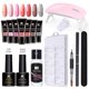 thumbnail image 1 of Kit de color de gel de uñas de 14 piezas Kit de uñas Kit de gel de polímero, 1 of 7