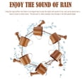 thumbnail image 4 of Kettle Rain Chain, Hanging Rain Chain Decorative Beautiful  for Yard for Drainage, 4 of 7
