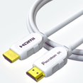 thumbnail image 1 of Pacroban 8K HDMI Cable (30ft) White, 8K 60Hz, 4K 120Hz, 10K Resolution, 48Gbps Bandwidth, Dynamic HDR, HDCP 2.2 & 2.3, eARC, ALLM, QFT, QMS, VRR, DTS, 1 of 8