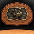 thumbnail image 5 of KNITE Gorra Trucker Hombre Iron Rooster Gallo Western Placa Metálica Ajustable, 5 of 5