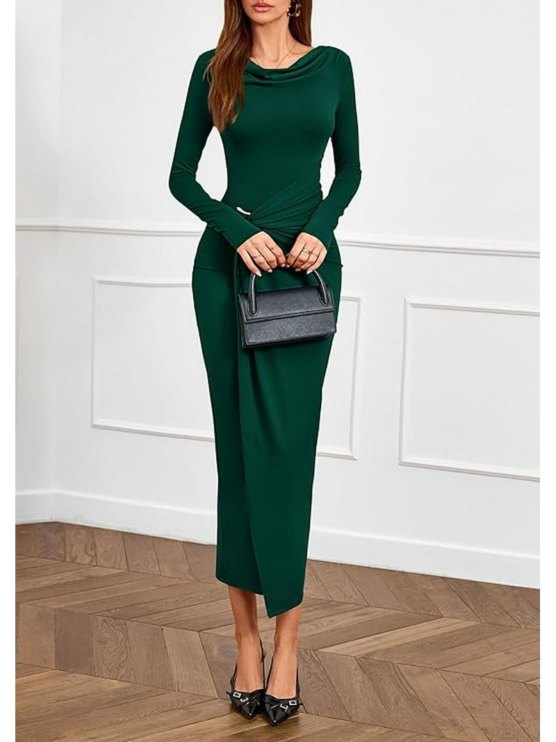green emerald velvet dress Amazon.com: Atizon Elegant Ruched Bodycon Evening Dresses for Women  Cocktail Party Formal Maxi Mermaid Dress Black : Clothing, Shoes & Jewelry