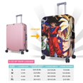thumbnail image 5 of Anime Cartoon Dragon Ball Z (4) Travel Suitcase Protector Elastic Washable Protective Baggage Covers With Concealed Zipper For 25-28 Inch Suitcase - L, 5 of 5