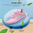 thumbnail image 6 of ZUTY Water Shoes for Women Barefoot Adult Quick Dry Aqua Socks Lightweight Swim Shoes for Surfing Swimming Beach Sports Kayaking Diving Non Slip Design Pink 6 Size, 6 of 6