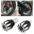 thumbnail image 1 of Kit de herrajes decorativos para pernos y tuercas de cubierta de eje delantero cromado para motocicleta R18 Classic R 18 2020 B negro Macarena Tuerca del eje delantero, 1 of 8