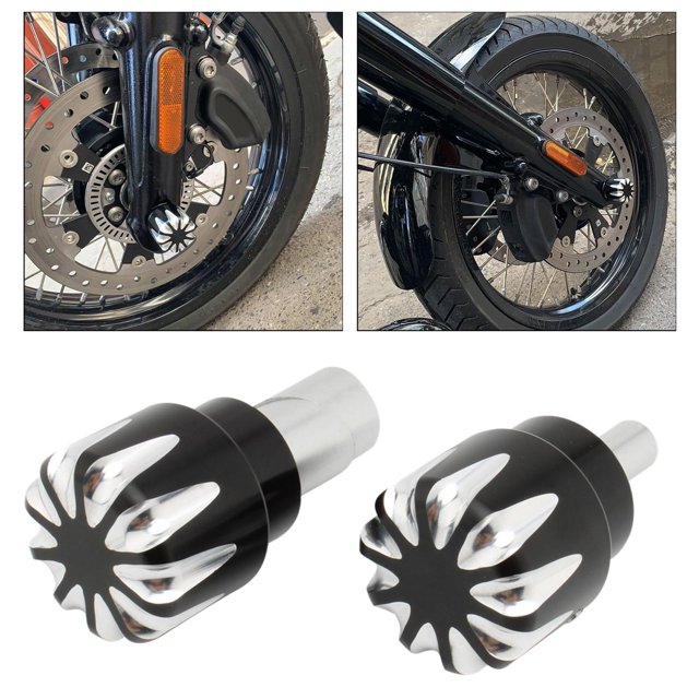 Kit de herrajes decorativos para pernos y tuercas de cubierta de eje delantero cromado para motocicleta R18 Classic R 18 2020 B negro Macarena Tuerca del eje delantero
