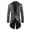 Gray, variant on Men's Fashion Casual One Button Sequin Suit Performance Suit Long Sleeve Suit Collar Suit Tuxedo Gray