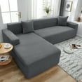 thumbnail image 5 of XCNGHU Elegant and Durable 2024 Jacquard Thick Elastic Sofa Slipcovers for Living Room - Stretch Armchair and Corner Couch Cover in 1/2/3/4/5 Seater L Shaped Sizes, 5 of 5