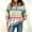 &017-Gray, variant on Ounisa Women's Half Zip Sweatshirt Striped Color Block Long Sleeve Pullover Tops Fall Casual Lightweight Shirts