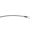 thumbnail image 4 of Sonducket Cordón de subacuático, de cuerda de acero inoxidable, Cable de seguridad largo, accesorios de cinturón de deporte de aguas Deportes acuáticos rojo/1 pulgada Sonducket OD024443-02, 4 of 6