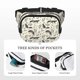 thumbnail image 5 of Easygdp Vintage Moon Fox Fanny Packs para Mujeres y Hombres, Bolsa de Cinturón, Bolsos de Cruz para Trabajo/Correr/Senderismo, 5 of 9