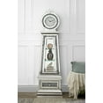 thumbnail image 4 of ACME Noralie Grandfather Clock in Mirrored & Faux Diamonds, 4 of 9