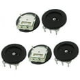 thumbnail image 1 of Unique Bargains 5Pcs 16mmx2mm 10K ohm Stereo Radio Volume Control Wheel Potentiometer B103, 1 of 2