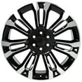 thumbnail image 2 of OE Wheels CV43 24 Inch Rims and Tires Fit Silverado 1500 Style 6x139.7 24x10 Gloss Black Machined - Hollander 5666 - iMove Gen2 AS 295/35-24 (Set of 4), 2 of 5