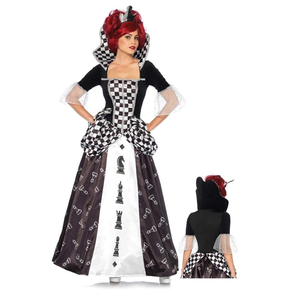 Leg Avenue Women's Wonderland Queen Halloween Costume - Walmart.com ...