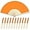 Orange Red, variant on 12 Pcs Decorative Hand Fan Foldable, 8.3 Inch Folding Fan Line Dancing Popping Paper Fans Chinese Fan with Thick Bamboo Frame for Wedding, Dancing, Party DIY Decoration (Pink)