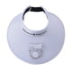 thumbnail image 2 of Sombrero de visera jinwen con ventilador transpirable Protección solar Gris claro, 2 of 8