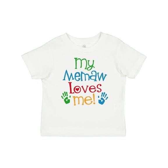 Inktastic My Memaw Loves Me Boys or Girls Baby T-Shirt