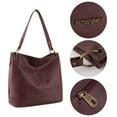 thumbnail image 7 of Montana West Hobo Bag Purses and Handbags for Women Top Handle Handbags with Zipper, 7 of 7
