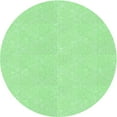 thumbnail image 1 of Ahgly Company Machine Washable Indoor Round Transitional Green Area Rugs, 3' Round, 1 of 7