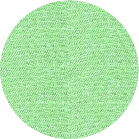 Ahgly Company Indoor Square Patterned Stoplight Go Green Area Rugs, 3' Square