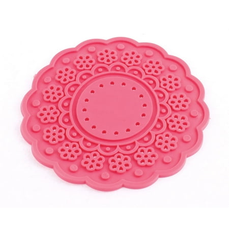 Green Lace Doily Coasters Drink Tea Cup Mat 10cm (The Best Green Tea Brand To Drink)