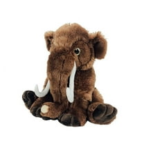 Halloween Mammoth Stuffed Toy - 16" Plush with Spooky Pumpkin Outfit, Soft and Cuddly Mammoth Plushie, Ideal for Halloween Decorations and Gifts, Adorable Stuffed Animal for Kids and Collectors