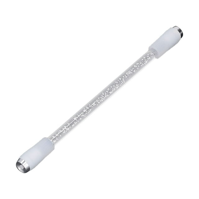 Bolígrafo giratorio con forma de dedo rodante, bolígrafo giratorio con forma de dedo rodante, bolígrafo giratorio luminoso antideslizante con burbujas.