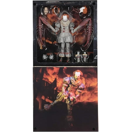 NECA - IT - 7" Scale Action Figure - Ultimate Pennywise: The Dancing Clown (2017 Movie)