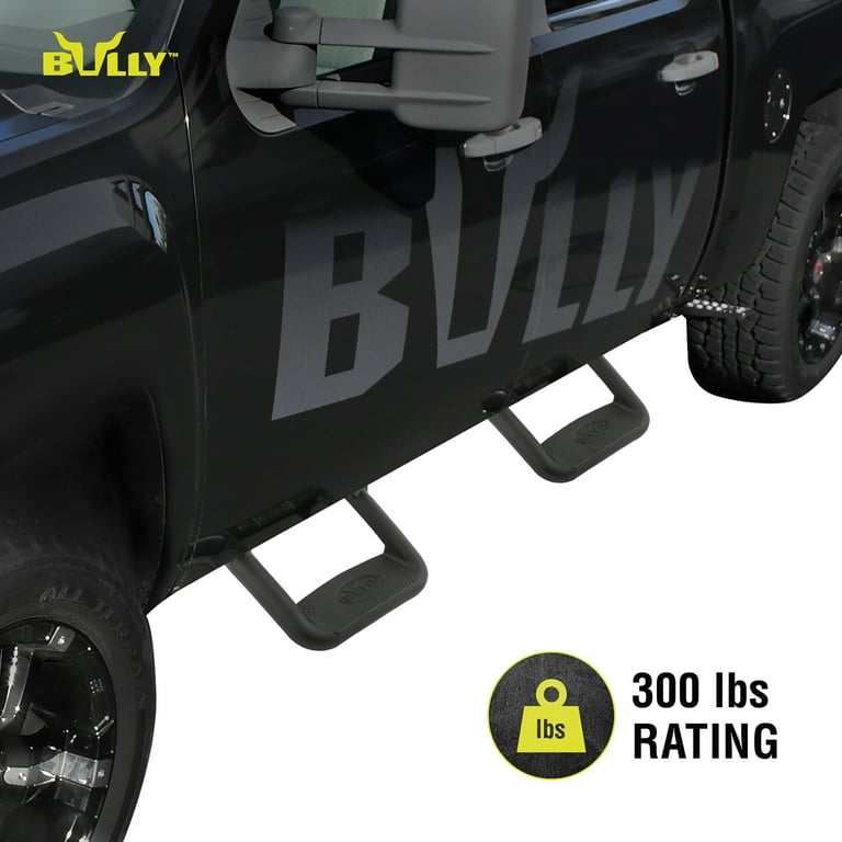 Bully Truck Side Step, Aluminum, Pair, Application fitment