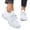 White, variant on Tennis Shoes for Womens Walking Running Comfort Lightweight Mesh Non Slip Fashion Casual Athletic Gym Slip On Sneakers Blue 7.5