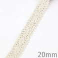 thumbnail image 4 of (5 metros/rollo) cintas de red de encaje bordado de algodón blanco y Beige, adornos de tela, materiales artesanales hechos a mano para costura DIY, 4 of 5