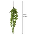 thumbnail image 2 of ZOELNIC 2pcs Artificial Succulents Hanging Plants Fake String of Pearls for Wall Home Garden Decoration, 2 of 5