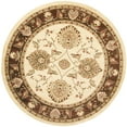 thumbnail image 4 of SAFAVIEH Lyndhurst Manuel Traditional Border Area Rug, Ivory/Brown, 3'3" x 5'3", 4 of 6