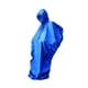 thumbnail image 5 of Poncho de lluvia impermeable portátil resistente al agua y al desgarro cubierta de lluvia suave para azul, 5 of 9