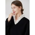 thumbnail image 5 of CAILDANL Fake Collar Half Shirt Blouse Collar Collar False Collar for Women Girls, 5 of 9