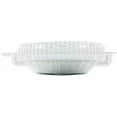 thumbnail image 6 of Pactogo 6" Aluminum Foil Mini Pie Pans - Disposable Small Baking Tin Plates with Clear Hinged Containers (Pack of 25 Sets), 6 of 9