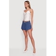 thumbnail image 2 of Women's Almost Famous Denim Flared Cutoff Shorts, 2 of 4