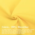 thumbnail image 2 of Microfiber Full Bed Sheet Set, 4 Pieces Wrinkle, Fade, Stain Resistant Solid Color Sheet and Pillowcase Set (1 Flat Sheet, 1 Fitted Sheet, 2 Pillowcases) with Deep Pocket, Yellow, 2 of 6