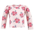 thumbnail image 3 of Hudson Baby Girls Swim Rashguard Set, Pink Navy Roses, 9-12 Months, 3 of 4