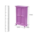 thumbnail image 2 of Púrpura 1:12 Niñas Armario de Armario Casa de Accesorios Muebles de dormitorio pequeña sala Juguetes para Muñeca CUTICAT mostrador, 2 of 8