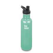 Klean Kanteen classic Stainless Steel Bottle with Sport cap, Tidal Pool - 27oz