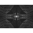 thumbnail image 1 of Ahgly Company Machine Washable Indoor Rectangle Transitional Midnight Gray Area Rugs, 5' x 8', 1 of 7