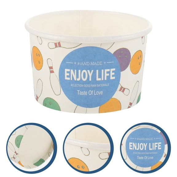 WRISTBIQUE 50 Count Assorted Color Disposable Paper Cups for Parties and Events Strong