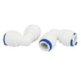 thumbnail image 3 of Unique Bargains 3/8" Elbow Push Fit Tube Quick Connect 10Pcs for Water System Fountain, 3 of 3