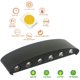 thumbnail image 2 of Lámpara de pared LED resistente al agua para exteriores con carcasa negra 12W12 luz cálida para la cabeza Adepaton GX-052-1, 2 of 9