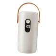 thumbnail image 2 of Secadora de ropa portátil, pequeña, con tendedero, compacta, 200 W, blanca, ideal para viajes de negocios, hogar, estudiantil, apartamento, 2 of 9
